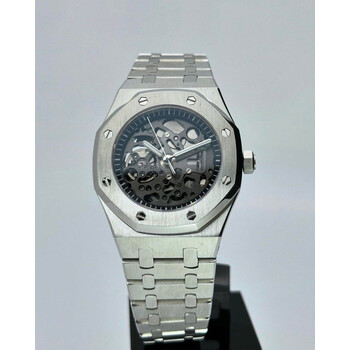 Custom Seiko Mod • Black Skeleton AP • 39mm